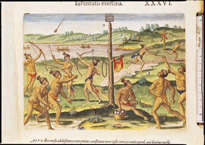 Indiani che si Addestrano per la Guerra, da 